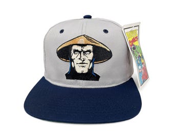 Vintage Rayden Raiden Mortal Kombat Hat 90s Snapback Cap
