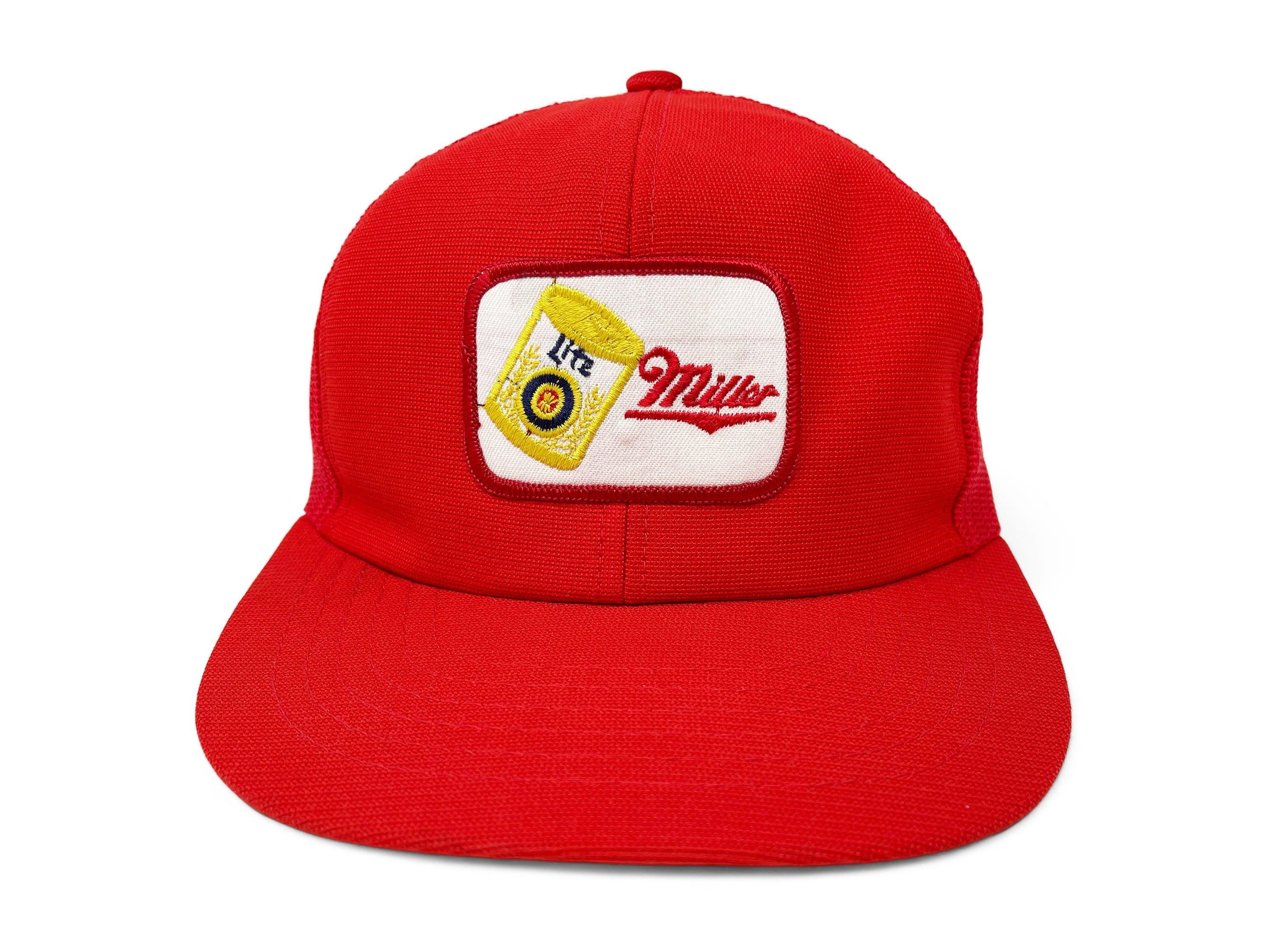Vintage Miller Lite Hat 80s Snapback Trucker Cap Beer H26 - Etsy