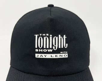 Vintage the Tonight Show Hat 90s Jay Leno TV Television Snapback Cap H05 Etsy