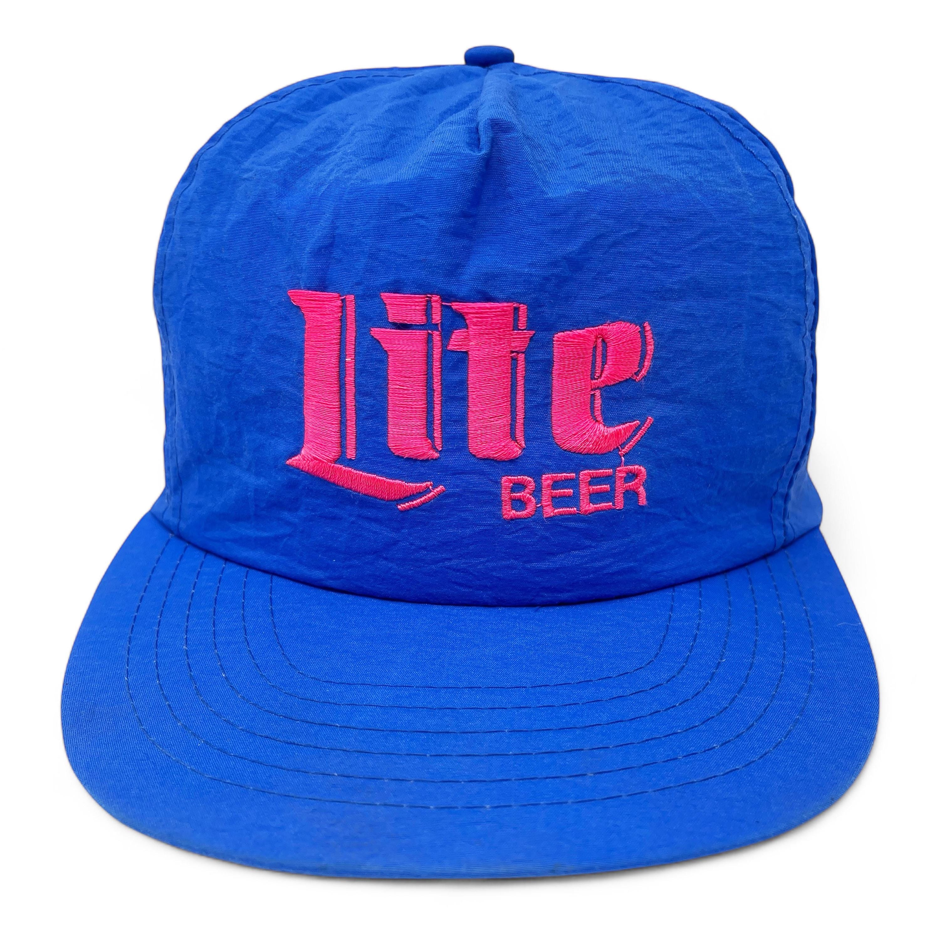 Miller Lite Beer Hat - Vintage Snapback Warehouse %