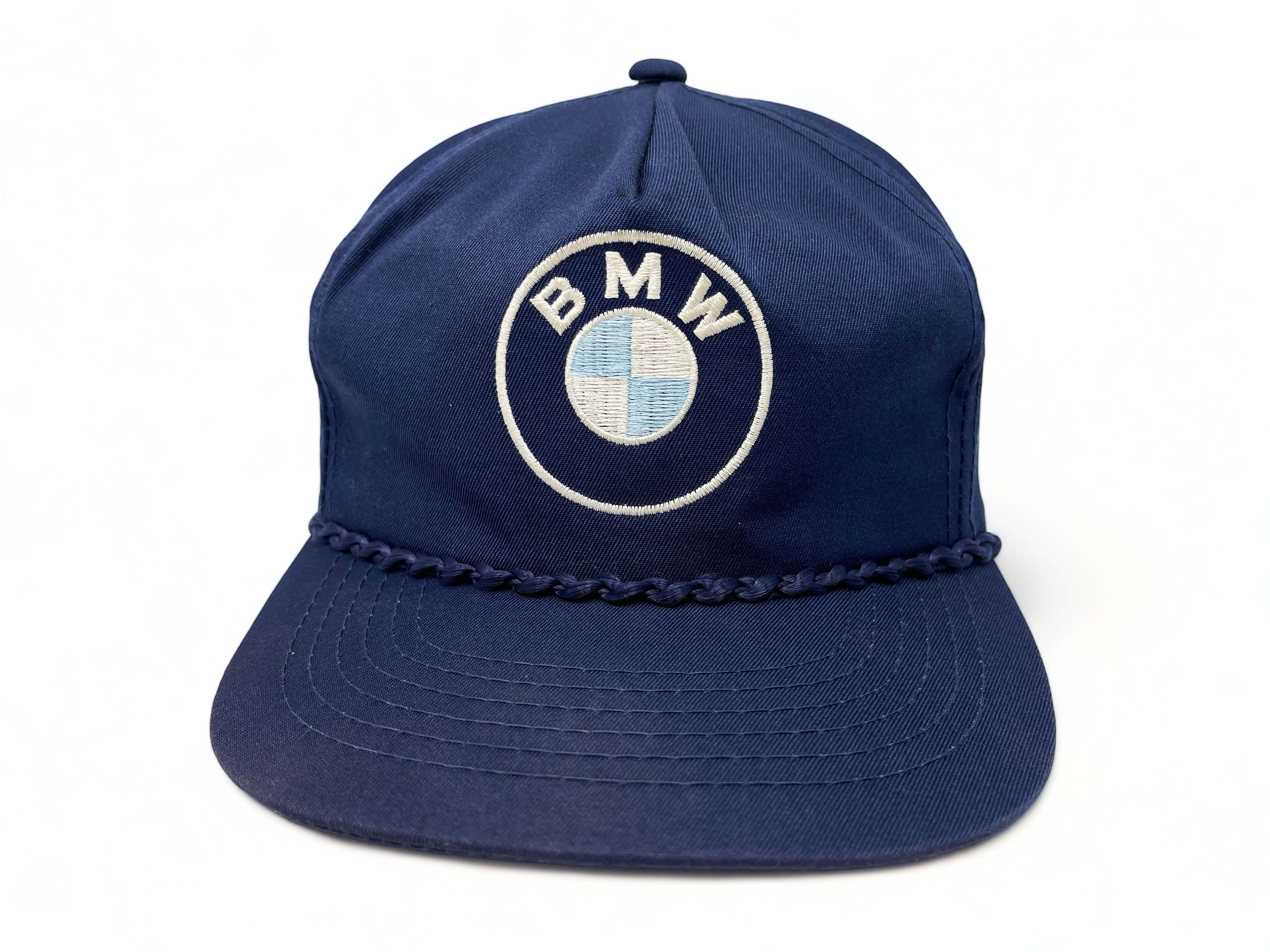 Vintage BMW Hat 80s 90s Snapback Cap Racing H25