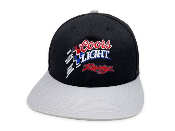 Vintage Coors Light Racing Hat 90s NASCAR Snapbac… - image 1