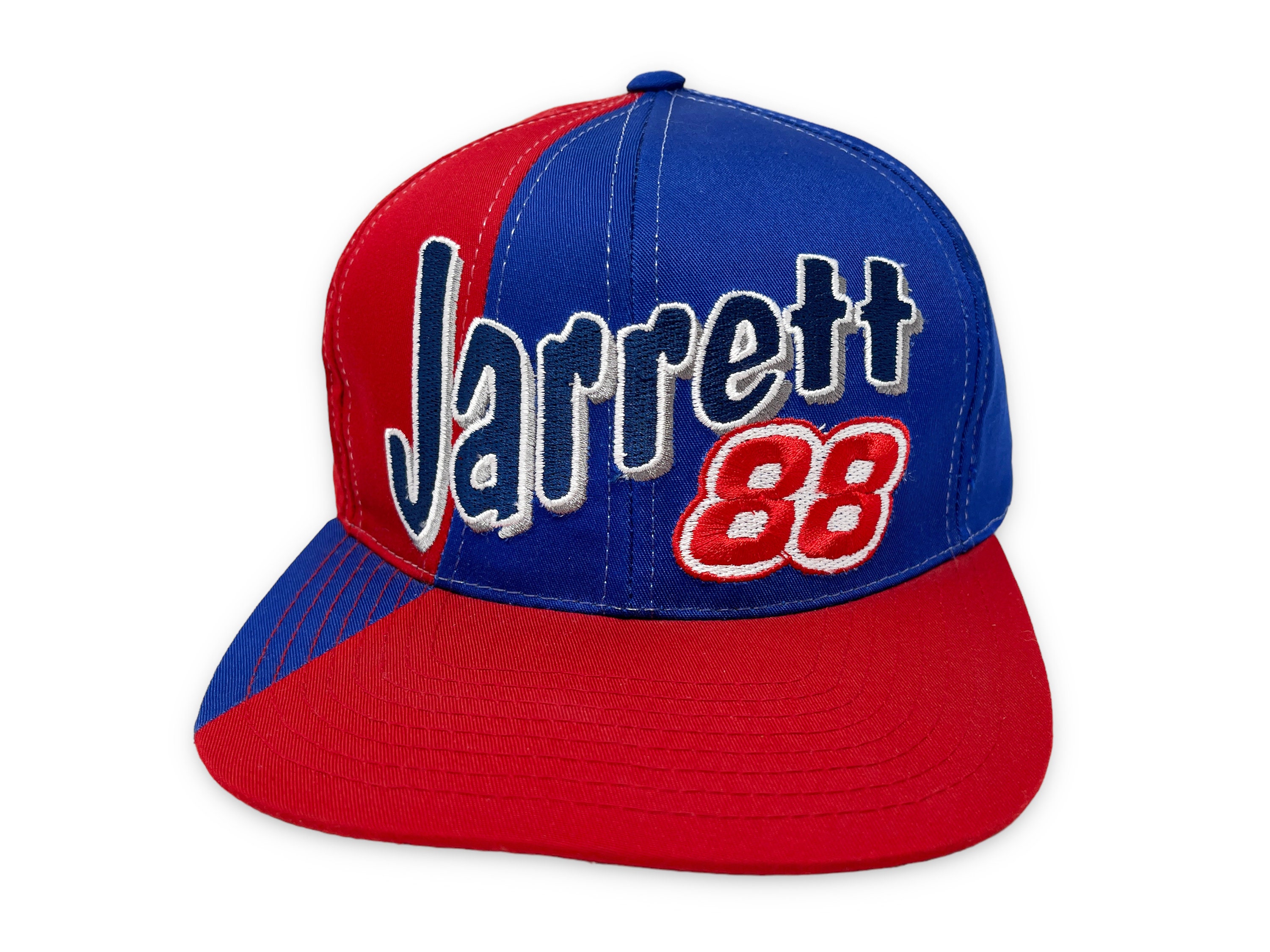 Vintage Dale Jarrett Hat 90s NASCAR Ford Quality Care Racing 
