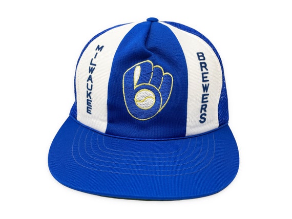 Vintage Milwaukee Brewers Hat 80s 90s Snapback Tr… - image 1