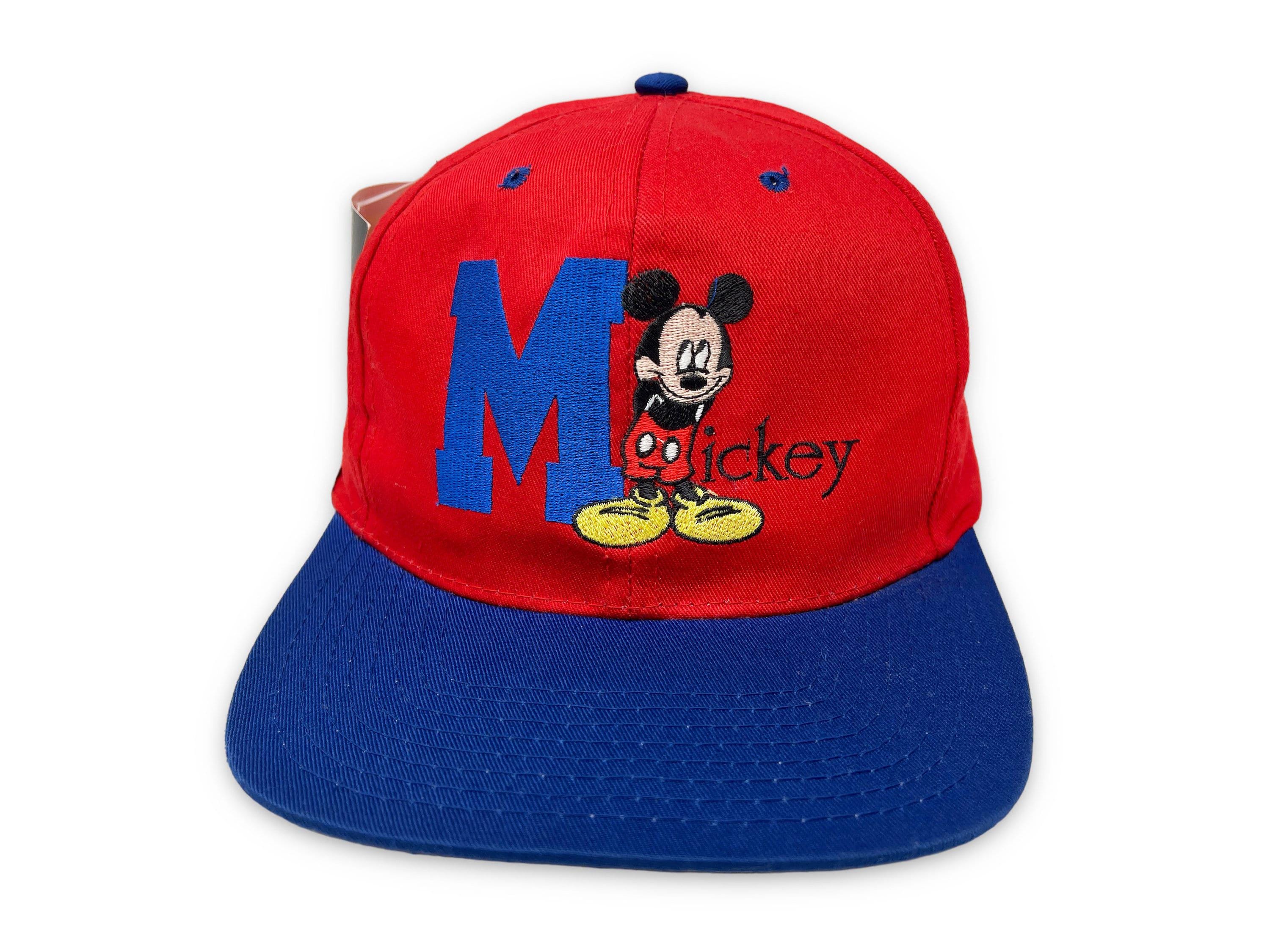 Vintage Mickey Mouse Hat 90s Snapback Cap Disney NOS H12 - Etsy