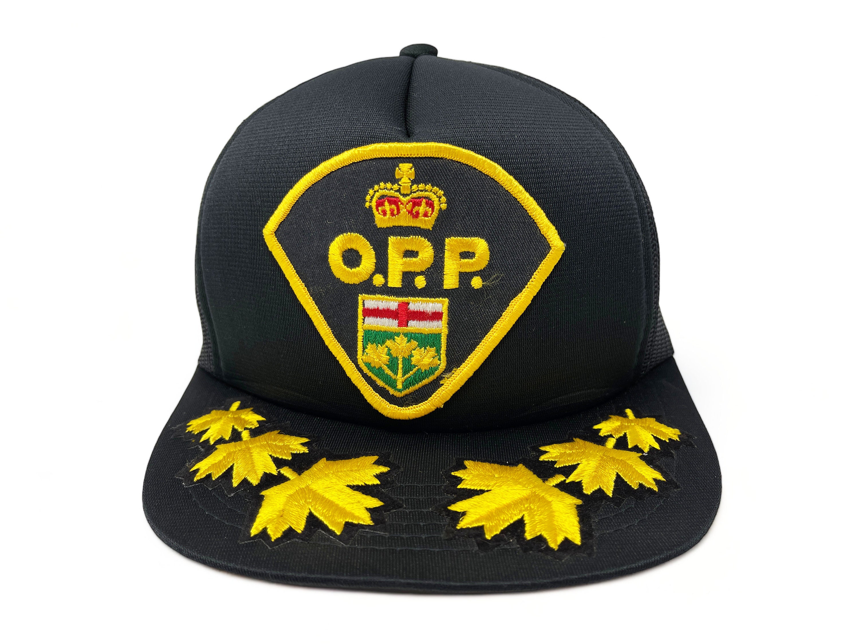 Vintage Ontario Provincial Police Hat 80s Canada OPP Snapback