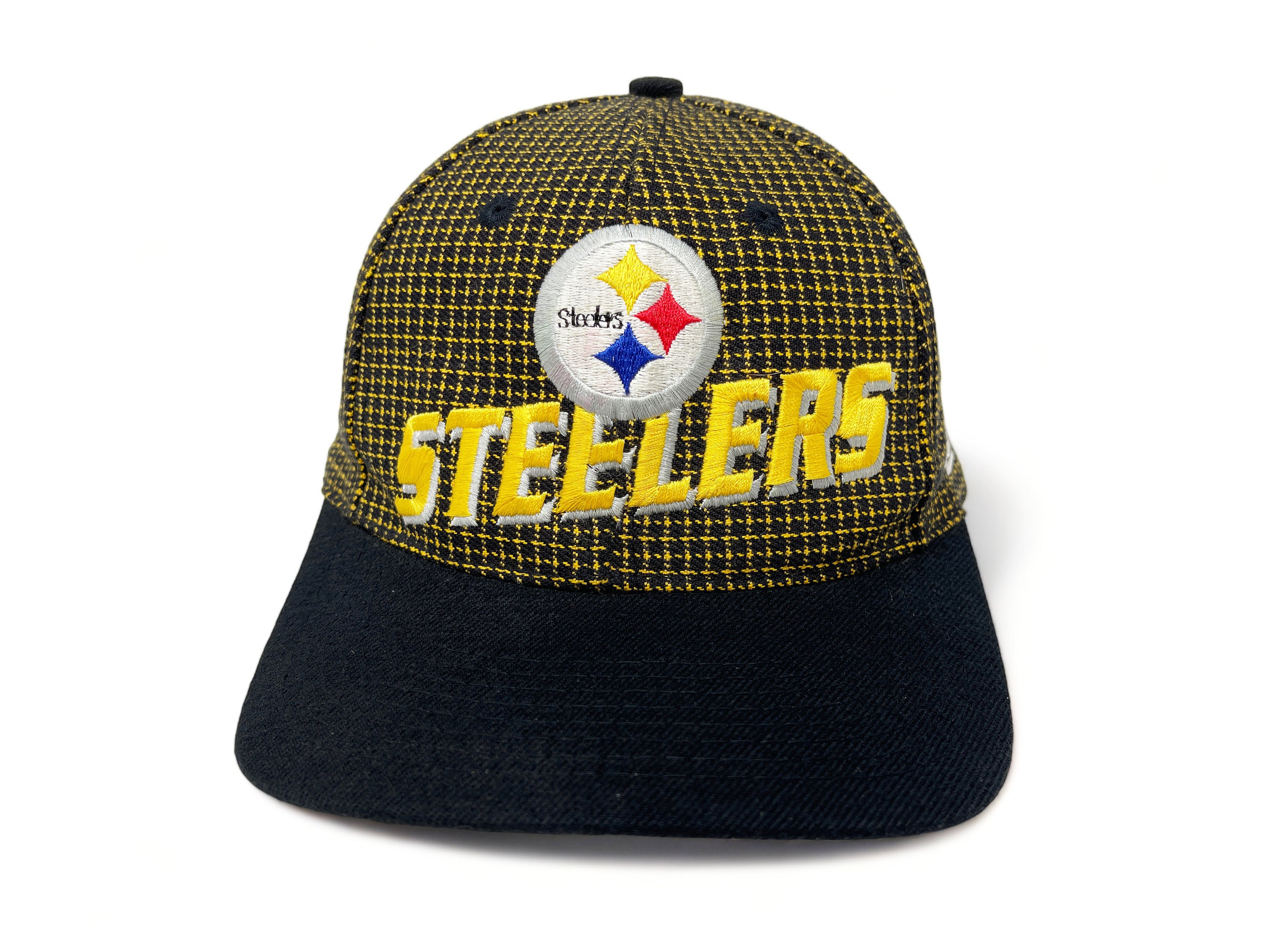 Vintage Pittsburgh Steelers Hat 90s Strapback Cap Logo Athletic H04 Etsy