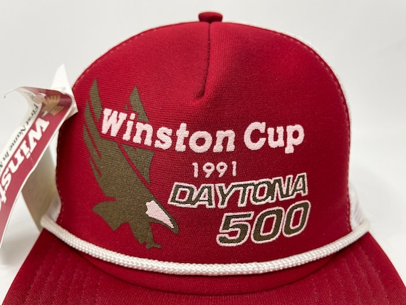 Vintage Daytona 500 Hat 90s Winston Cup NASCAR Sn… - image 2