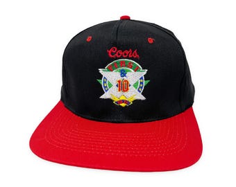 Gorra vintage Coors de los 90, gorra snapback, cerveza de fútbol First & 10, 1995, H10