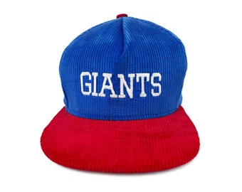 Vintage NY Giants Hat 80s 90s Snapback Trucker Cap New York H17 