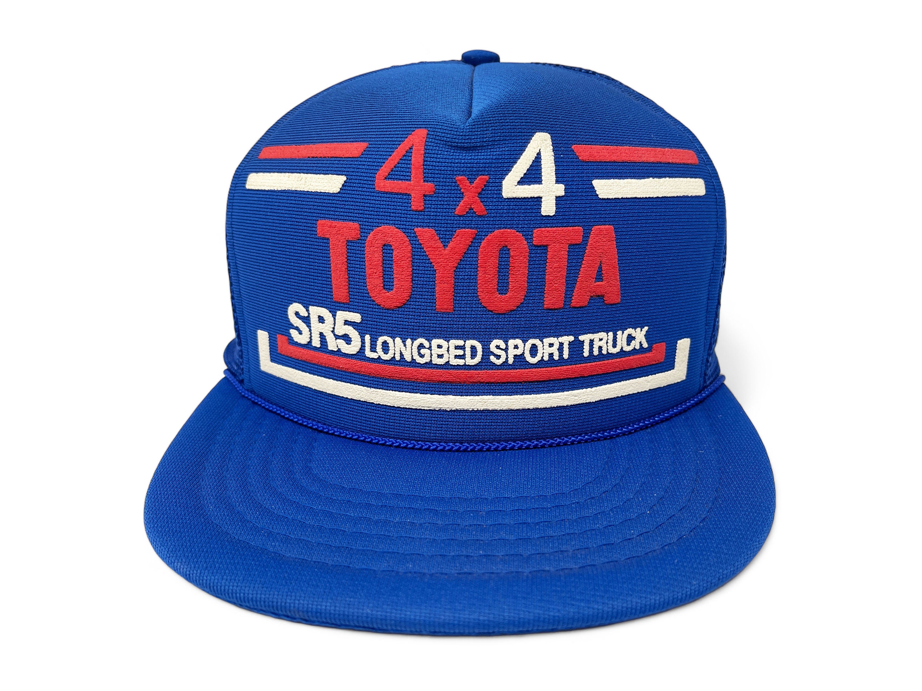 Vintage Toyota SR5 Hat 80s 90s Snapback Trucker Hat Long Bed Truck