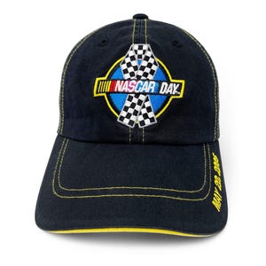 Vintage NASCAR Day Hat Y2K 2005 Strapback Cap Racing H16