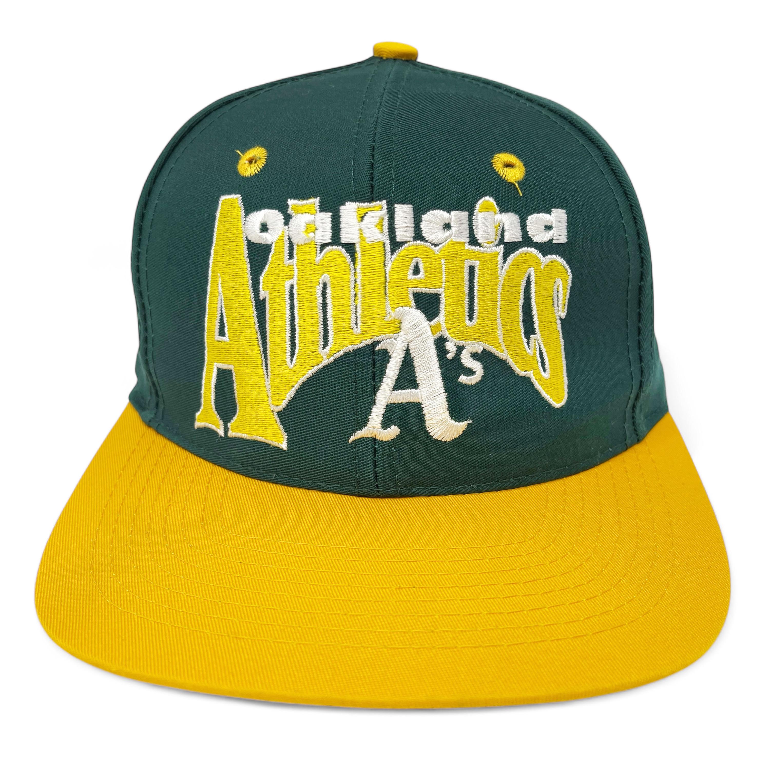 ヴィンテージ オークランド・アスレチックス ハット 90年代 フィット