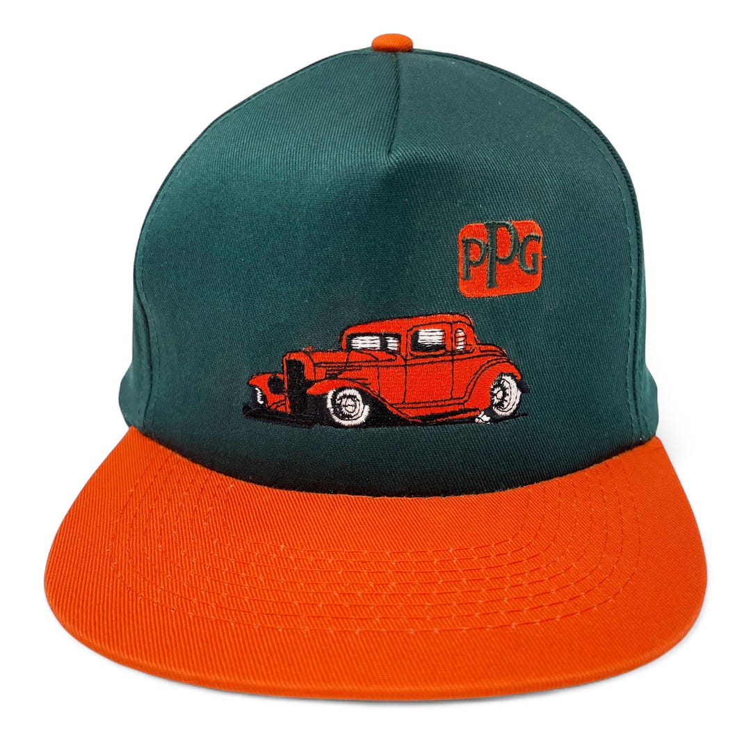 Vintage PPG Industries Hat 90s Snapback Cap Pittsburgh Plate Glass ...