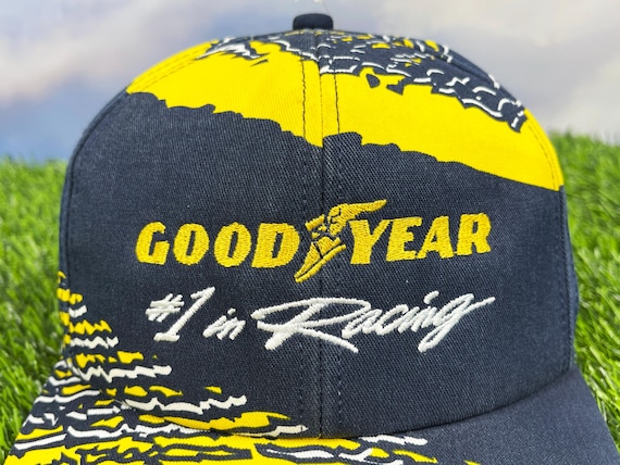 【タグ付きデッドストック 】80s-90s GOODYEAR CAP アメリカ製 Vintage Goodyear Racing Hat 90s NASCAR Snapback Cap H08 - Etsy