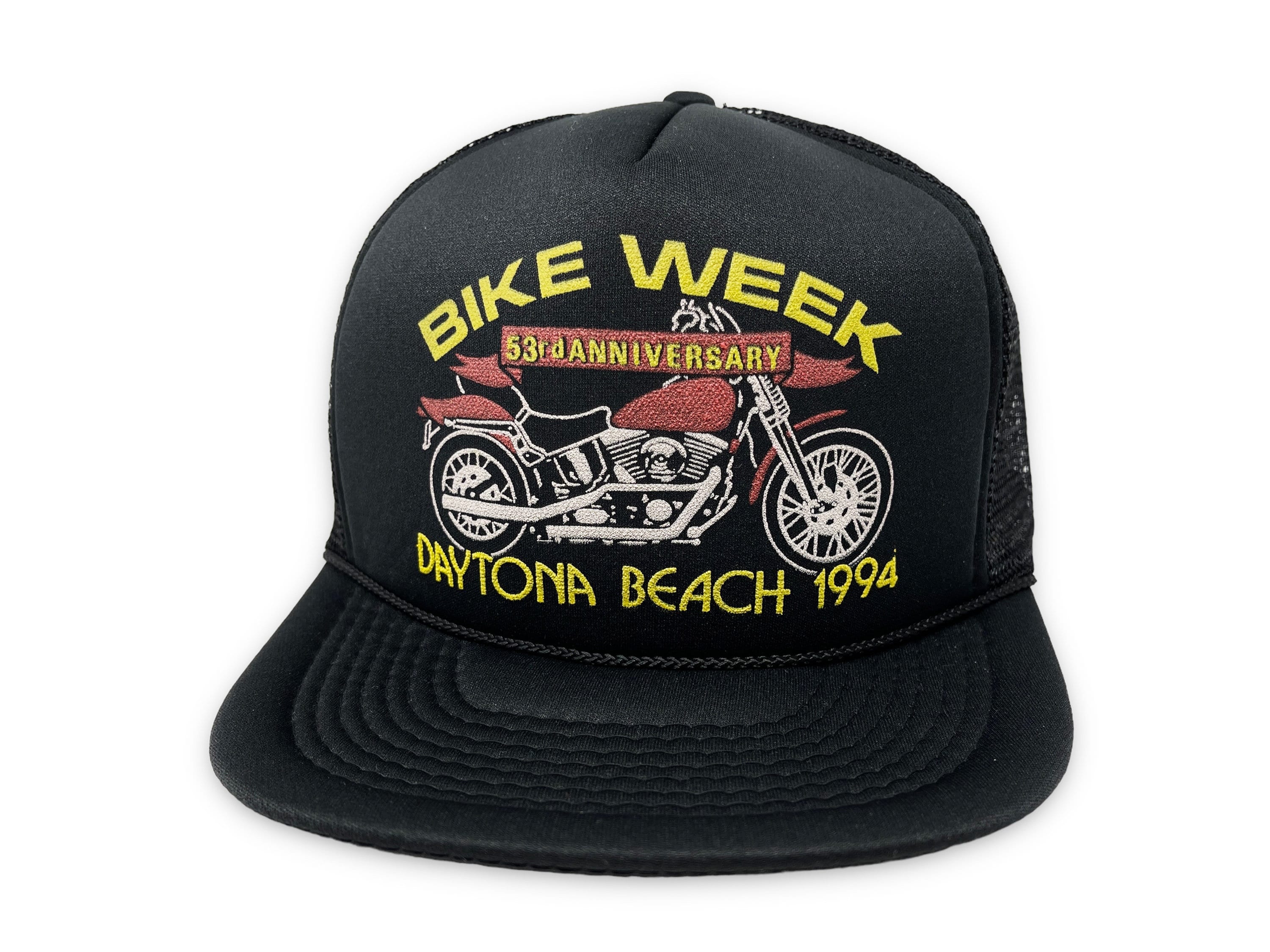 Vintage Daytona Beach Bike Week Hat 90s Trucker Snapback Cap - Etsy