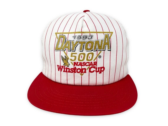 Vintage Daytona 500 Hat 90s Winston Cup NASCAR Sn… - image 1