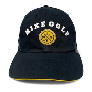 Vintage Nike Golf Hat Y2K Strapback Cap Golfing Golfer H16