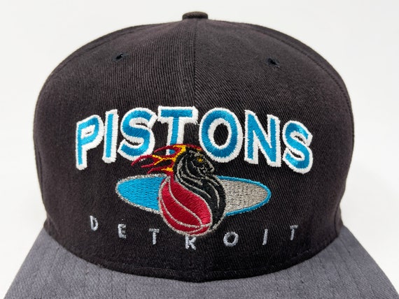 Vintage Detroit Pistons Hat 90s Strapback Cap NBA New Era H17 - Etsy