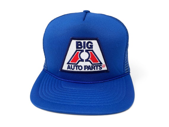 Vintage Big A Auto Parts Hat 80s 90s Snapback Tru… - image 1