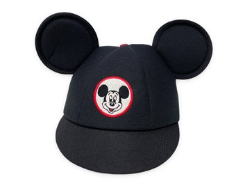 Vintage Mickey Mouse Hat 80s 90s Disney Ears Snapback Cap H11