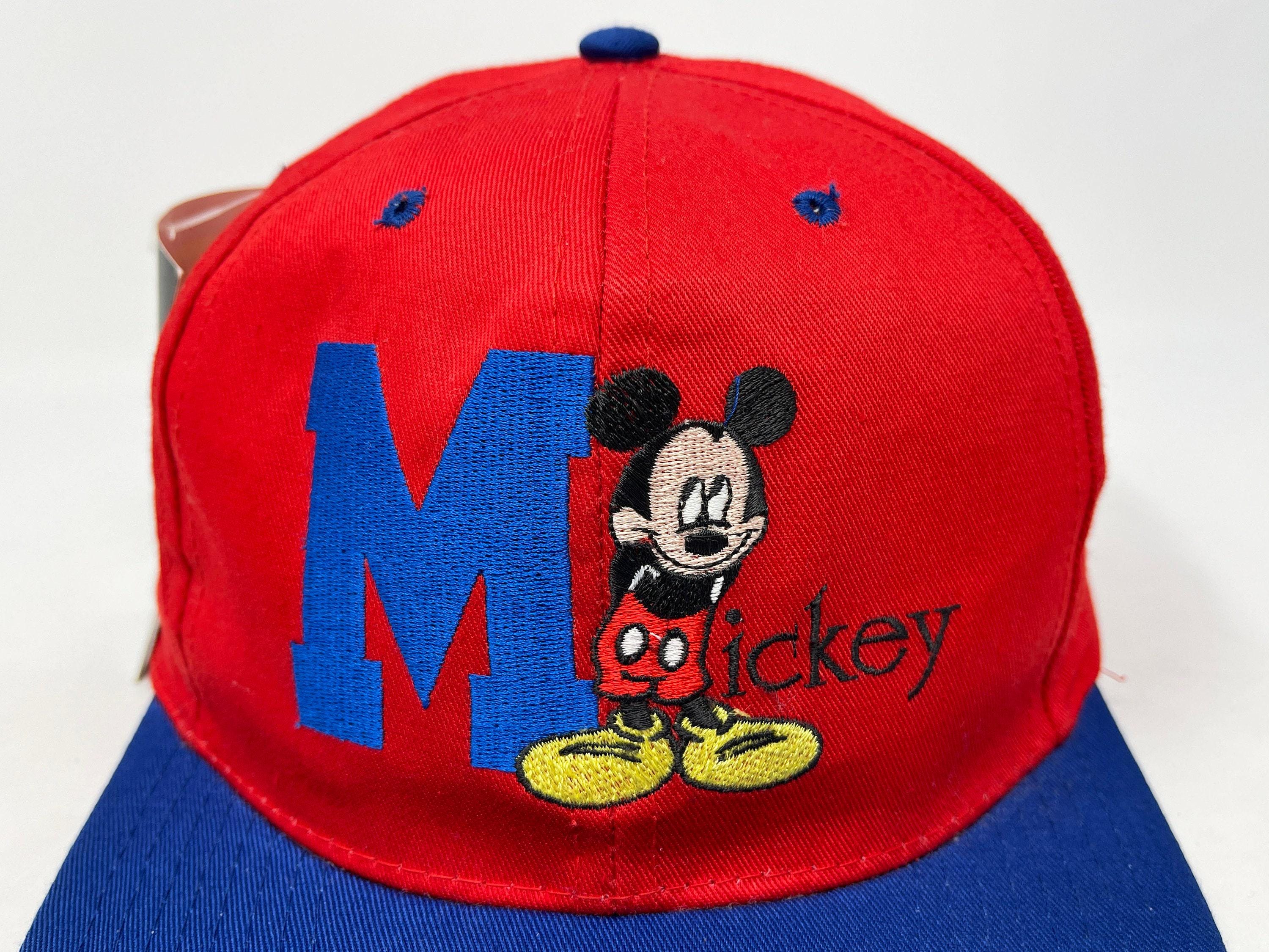 MICKEY.INC キャップ　DISNEY 　セット　80s~90s　　Y2K Buy Vintage Mickey Mouse Hat 90s Snapback Cap Disney NOS H12