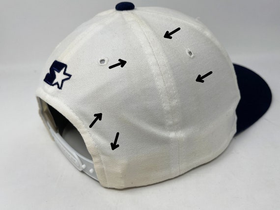 Vintage 1999 World Series Hat 90s Starter Snapbac… - image 10
