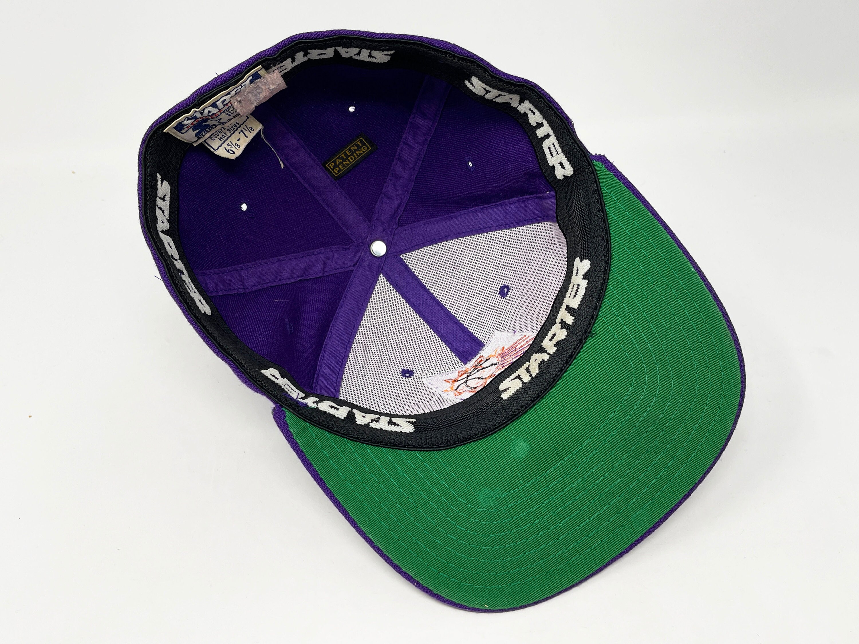 Vintage Phoenix Suns Hat 90s Fitted Cap Starter NBA Size 1
