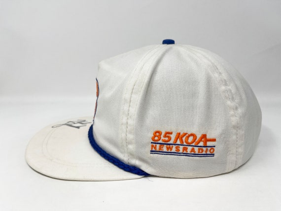 Vintage Denver Broncos Hat 80s 90s Strapback Cap … - image 3