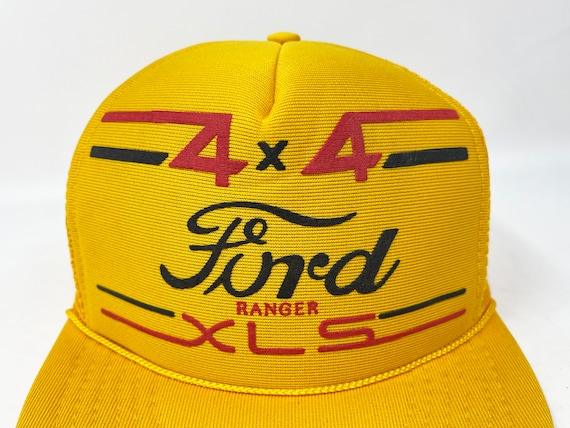Vintage Ford Ranger Trucker Hat 80s 90s Snapback Cap … - Gem