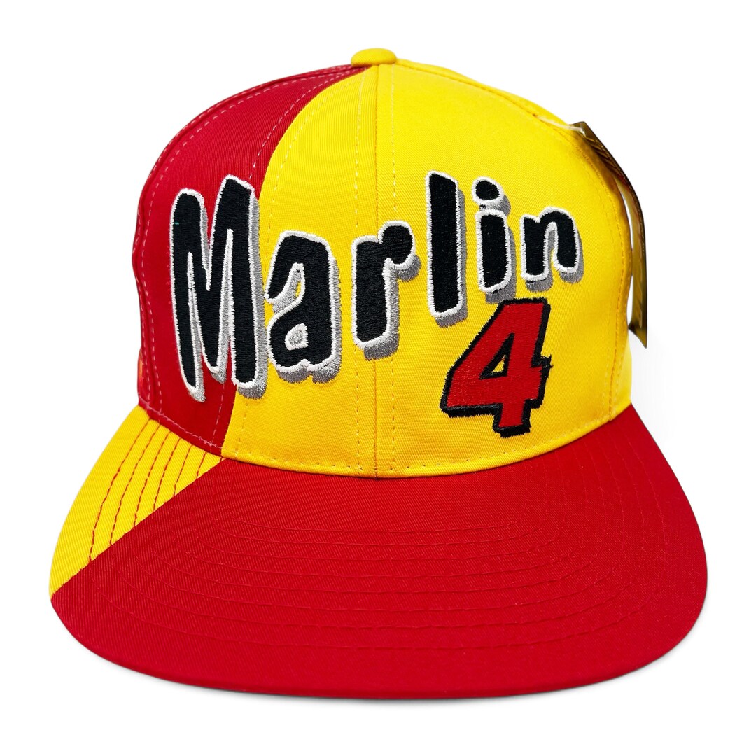 Kodak Racing Cap Vintage Sterling Marlin Hat • #4 Kodak Racing NASCAR • 90s Snapback Cap ...