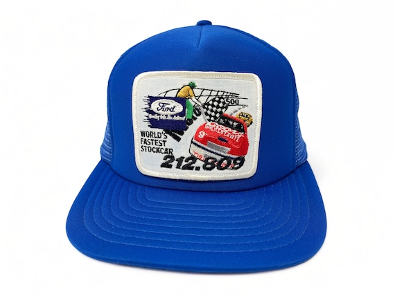 Vintage Bill Elliott Hat 80s NASCAR Coors Racing Snapback Trucker Cap Ford World s Fastest Stockcar H24 Etsy UK