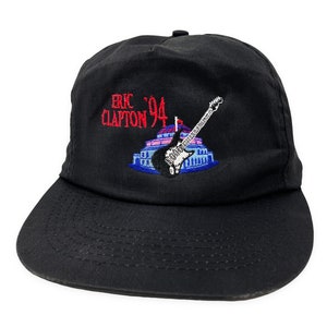 Vintage Eric Clapton Hat 90s Snapback Cap 1994 Concert Tour