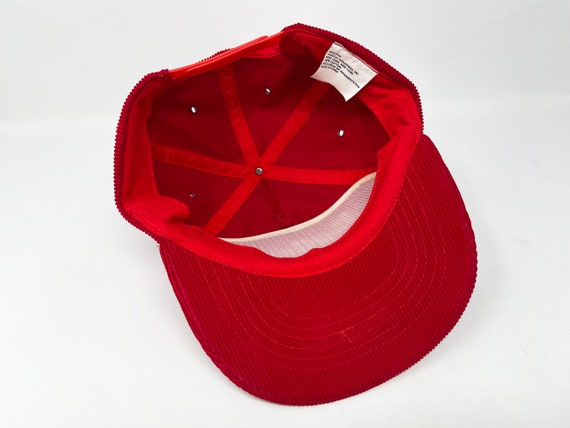 Vintage Marlboro Hat 90s Corduroy Snapback Cap Ci… - image 6