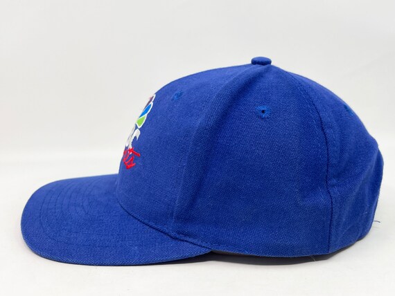 Vintage NBC Sports Hat 90s Strapback Cap Sports S… - image 3