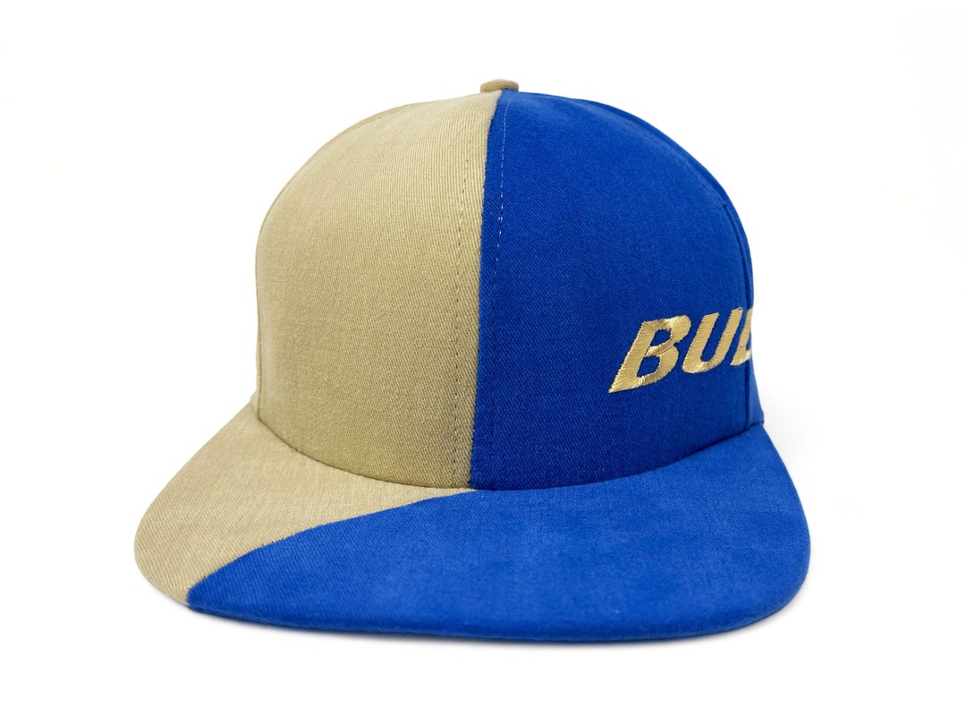帽子 90's BUD LIGHT BEER CASQUETT CAP HAT USA Vintage Bud Light Hat 90s Snapback Cap Budweiser Red Blue
