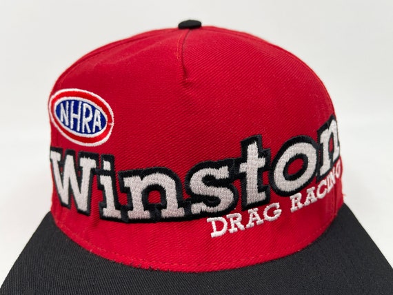 Vintage Winston Drag Racing Hat 90s NHRA Lone Sta… - image 2