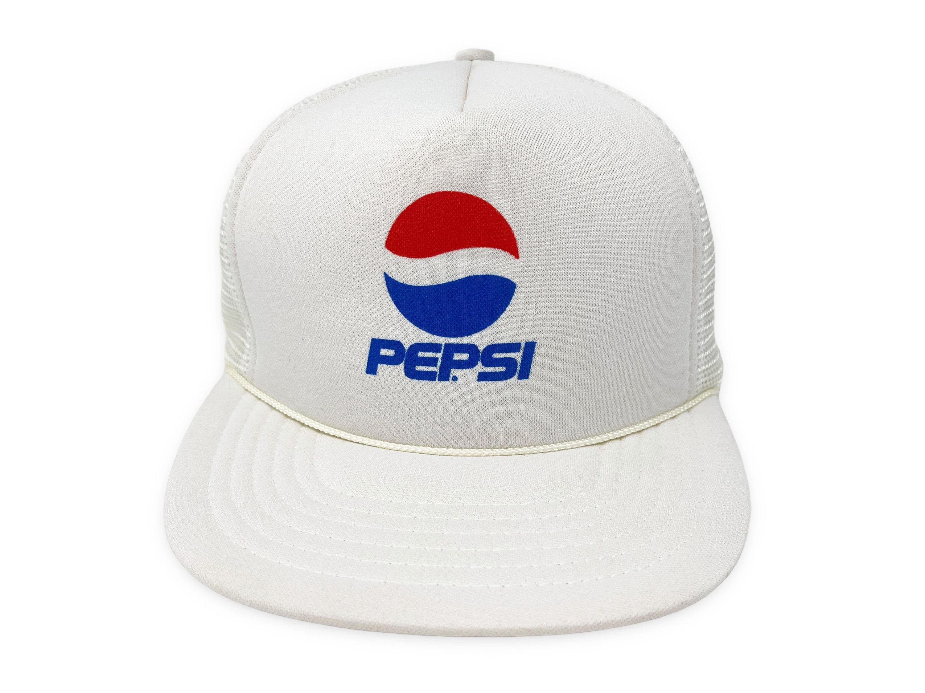 Vintage Pepsi Hat 80s 90s Snapback Trucker Cap Soda H16 - Etsy