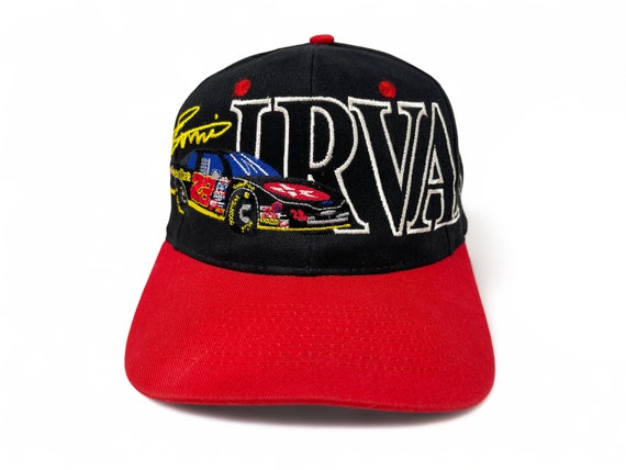 Vintage Ernie Irvan Hat 90s NASCAR Texaco Havolin… - image 1