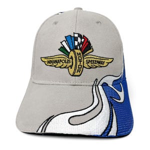 Vintage Indy 500 Hat 90s 00s Racing Strapback Cap Indianapolis Motor Speedway NASCAR H14