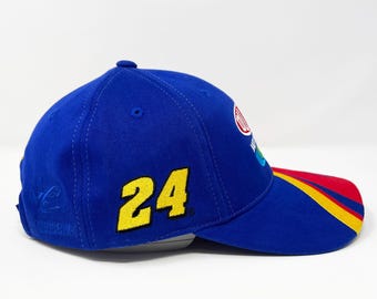 Vintage Jeff Gordon Hat • 90s Y2K NASCAR Racing • Dupont  display picture 3