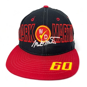Vintage Mark Martin Hat 90s NASCAR Winn Dixie Racing Team Snapback Cap H14