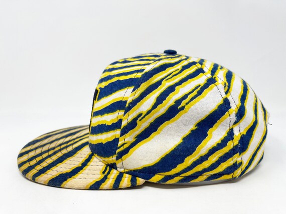 Vintage Michigan Wolverines Hat 80s 90s Zubaz Sna… - image 3