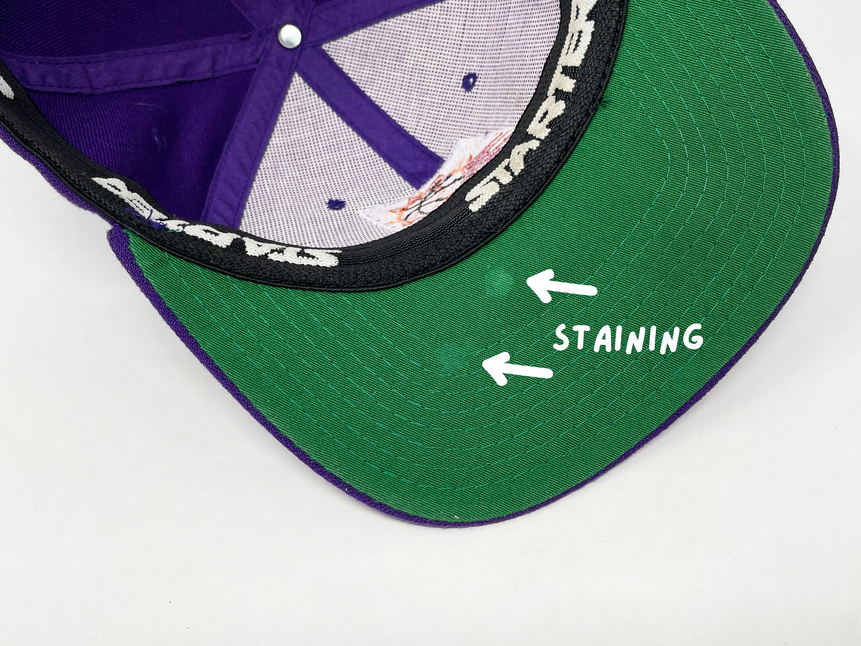 90s NBA PHOENIX SUNS キャップ 帽子 当時物 USA製 90s Phoenix Suns NBA Snapback Hat NWT Deadstock Vintage