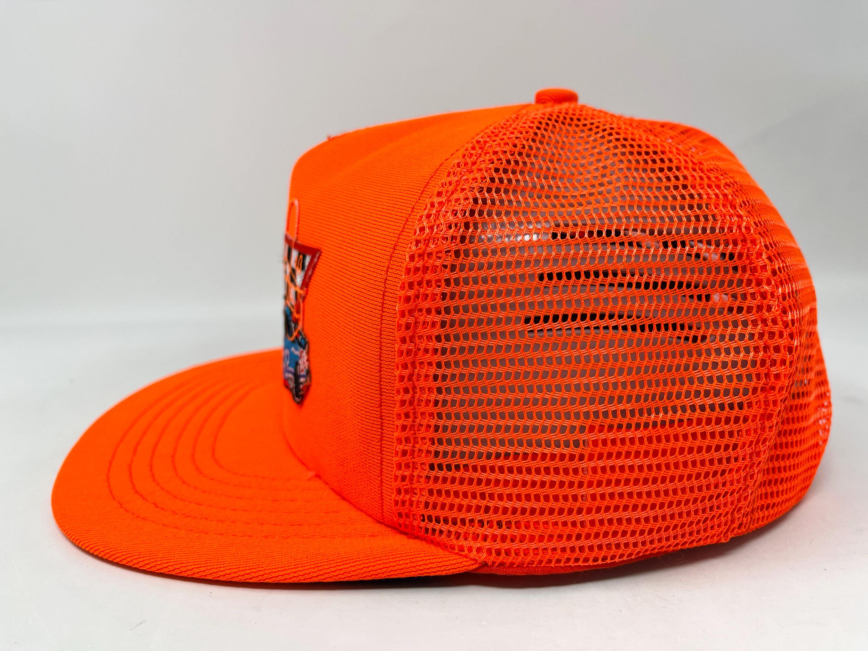 Retro Orange Suede Richard Petty styled hat… Richard Petty Cowboy Hat - Etsy main image 3