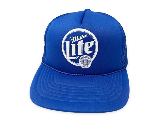 Vintage Miller Lite Hat 90s Trucker Beer Snapback Cap H20 Etsy UK