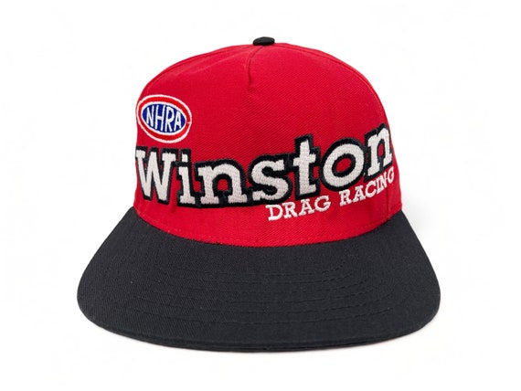Vintage Winston Drag Racing Hat 90s NHRA Lone Sta… - image 1