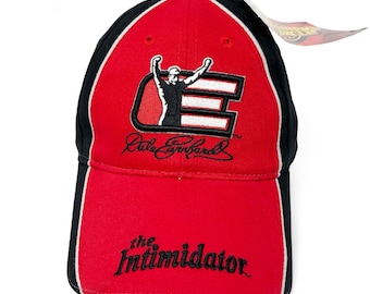 Vintage Dale Earnhardt Senior-hoed • Y2K NASCAR-strapbackpet • The Intimidator NOS
