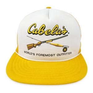 Casquette camionneur camouflage eau Cabela's Club avec snapback bleu