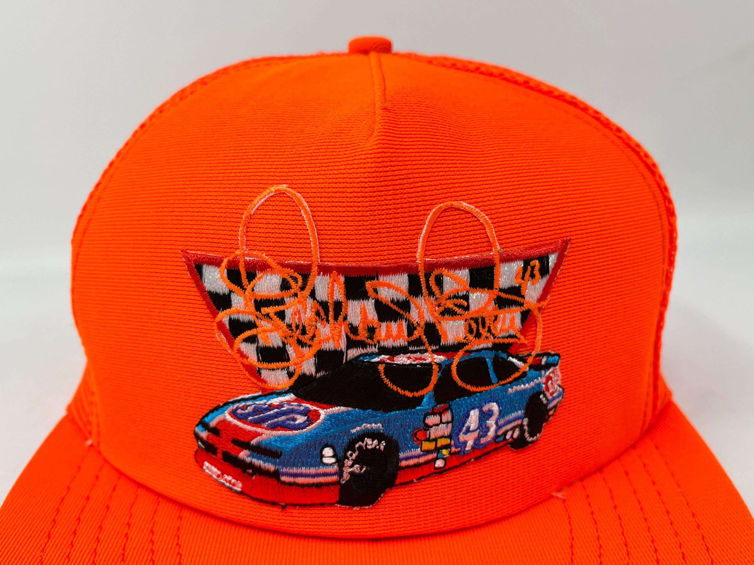 Vintage Richard Petty Hat 90s NASCAR Racing Snapback Trucker  display picture 1